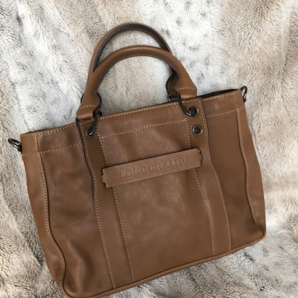 LONGCHAMP 3D Top handle bag S - Brown